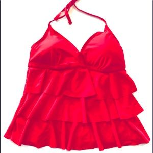 Catalina | Small 4/6 Ruffle Triangle Top Tankini